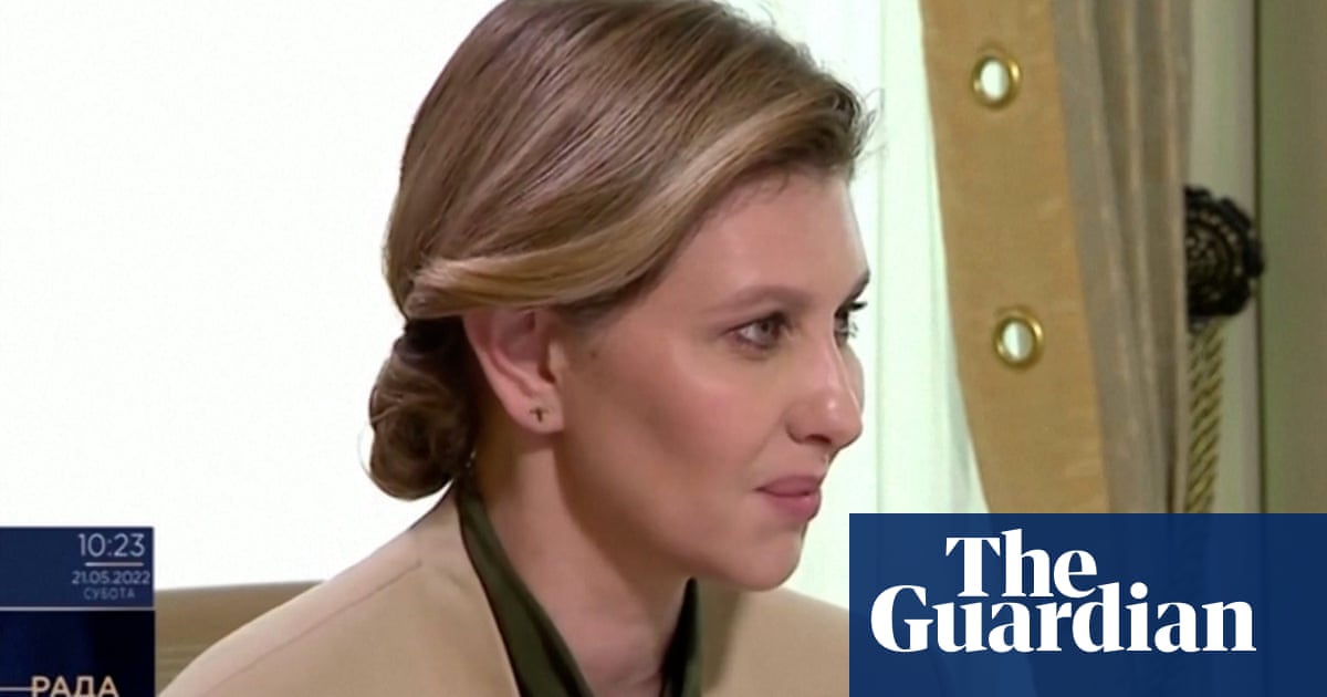 Ukraine’s first lady: ‘Nobody takes my husband away from me’ – video