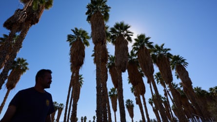 Thermal, California, which saw record-breaking winter heat last week.