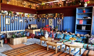 Sitting room at Fellah Hotel, Marrakech,
