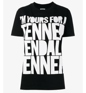 House of Holland’s signature font on a T-shirt, £75.