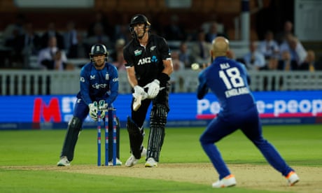 England beat New Zealand by 100 runs: fourth men’s one-day cricket international – live