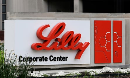 Eli Lilly HQ sign