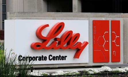 Eli Lilly HQ sign