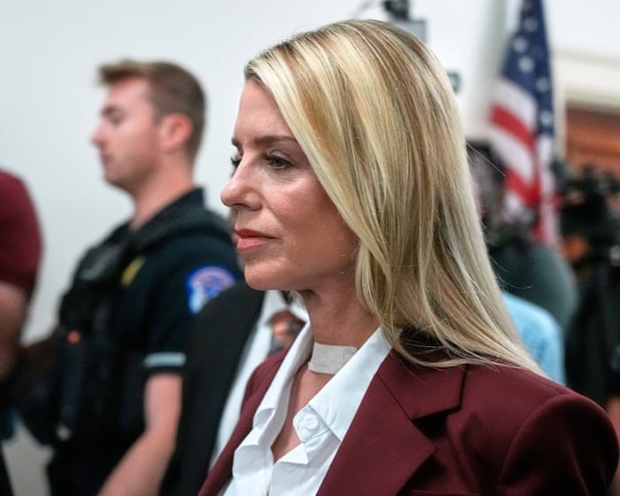 Pam Bondi claims Todd Blanche was ‘in charge’ of ‘entire release’ of Epstein files