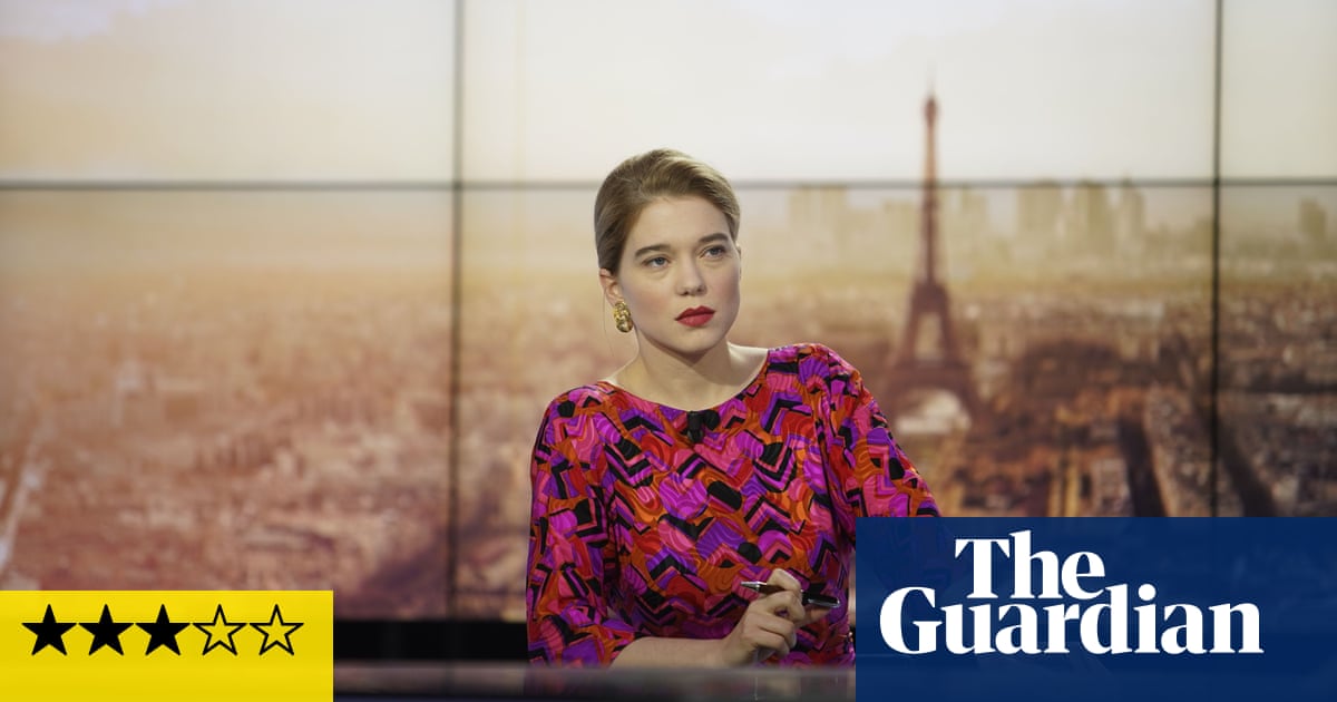 France review – Léa Seydoux provides firm anchor for unsteady media satire