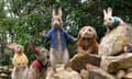 2018, PETER RABBIT<br>PETER &amp; FRIENDS Film 'PETER RABBIT' (2018) Directed By WILL GLUCK 09 February 2018 SAV85179 Allstar/SONY PICTURES ANIMATION **WARNING** This Photograph is for editorial use only and is the copyright of SONY PICTURES ANIMATION and/or the Photographer assigned by the Film or Production Company &amp; can only be reproduced by publications in conjunction with the promotion of the above Film. A Mandatory Credit To SONY PICTURES ANIMATION is required. The Photographer should also be credited when known. No commercial use can be granted without written authority from the Film Company.