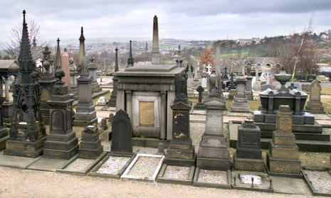 Undercliffe cemetery in Bradford