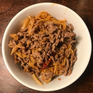 Fuchsia Dunlop’s dan dan noodles.