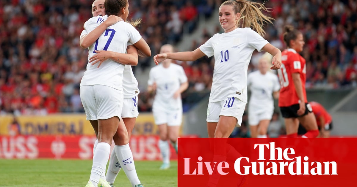 Austria 0-2 England: Lionesses book Womenâs World Cup place â as it happened