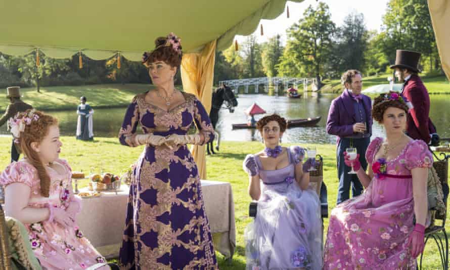 The corset plays a starring relation successful the Netflix play Bridgerton.