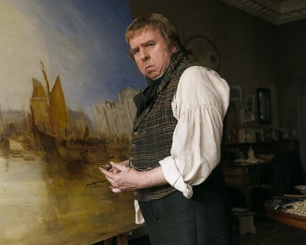 Timothy Spall in Mr Turner.