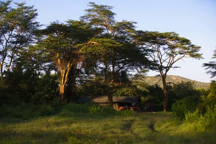 Conservancy camp at Ol Kinyei