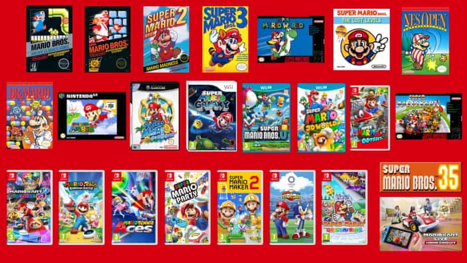 Nintendo announces new games for Mario's 35th anniversary Nintendo