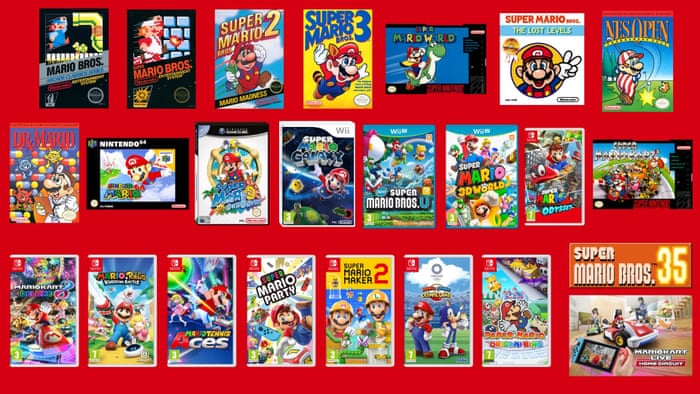 Nintendo Announces New Games For Mario S 35th Anniversary Nintendo The Guardian Nintendo Announces New Games For Mario S 35th Anniversary Nintendo The Guardian