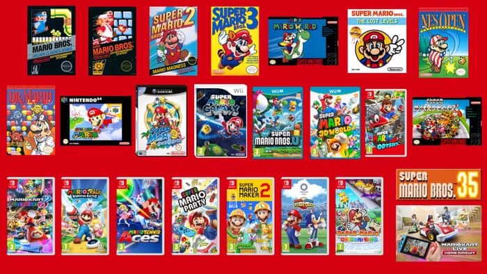 Nintendo announces new games for Mario's 35th anniversary, Nintendo