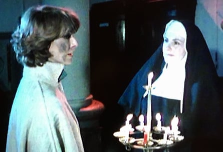 Maria Aitken (left) in Quiet As a Nun