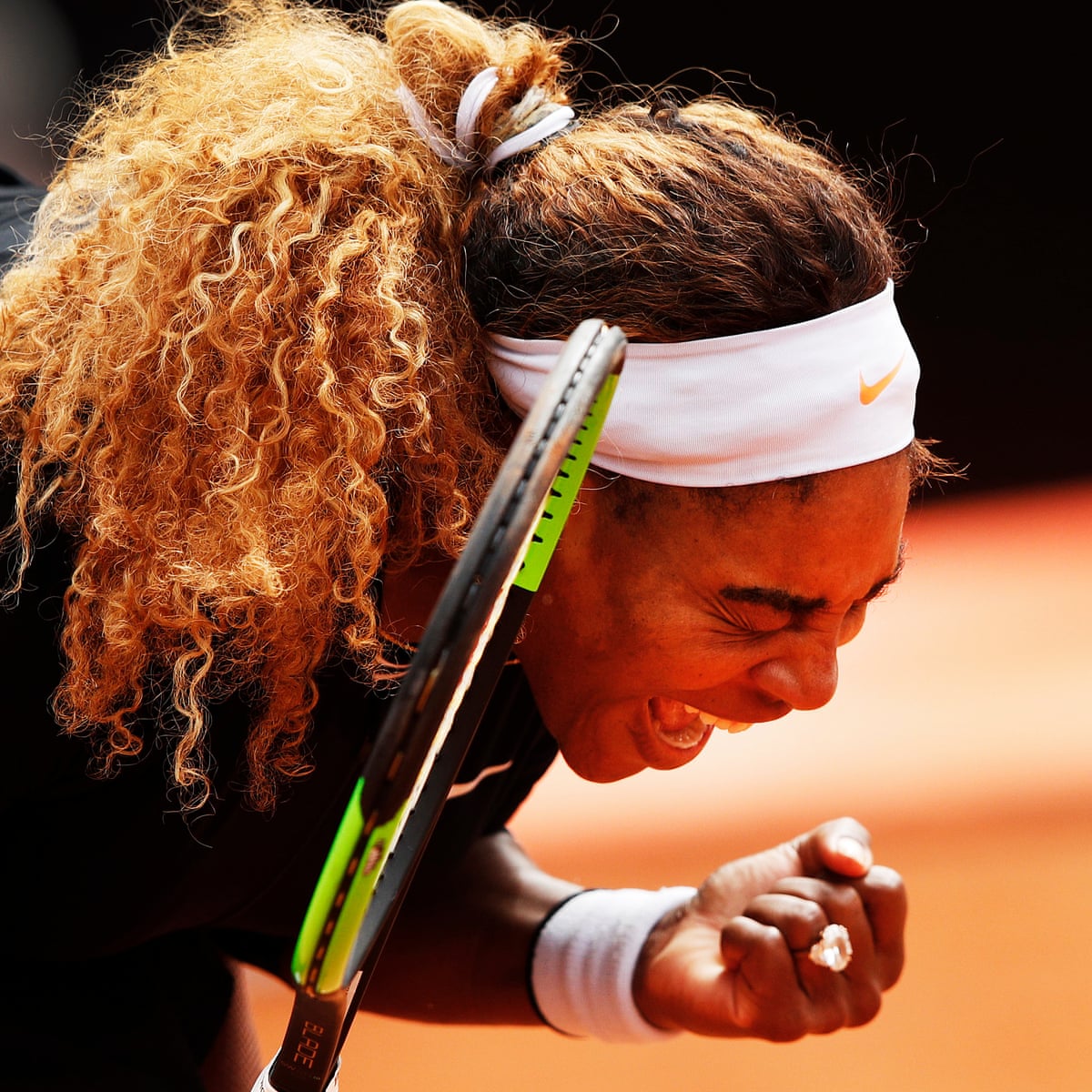 Serena Williams overcomes slow start to make smooth progress in Italian Open  | Serena Williams | The Guardian
