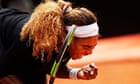 Serena Williams overcomes slow start to make smooth progress in Italian Open