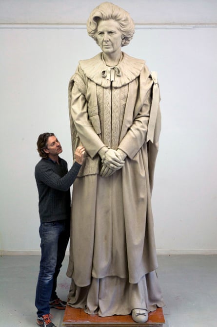 Proposed statue of Thatcher.