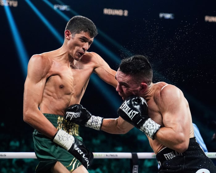 Tim Tszyu suffers TKO defeat to Sebastian Fundora in world title rematch