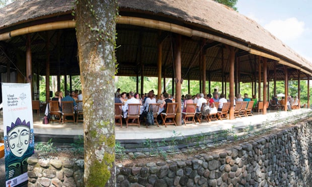 An event at the Ubud Writers and Readers Festival in Bali in October 2013.
