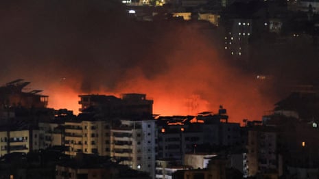 Israel phát động các cuộc tấn công ở phía nam Beirut, sau khi ra lệnh sơ tán quy mô lớn – video