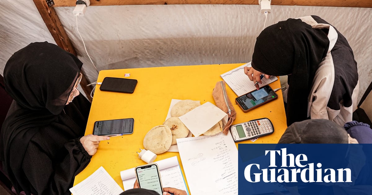 They managed to get accepted to US universities. But they’re still stuck in Gaza