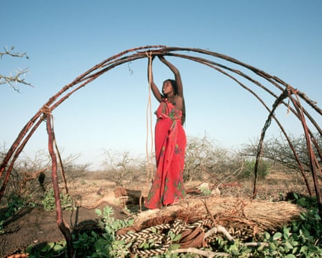 Somalian nomadic hut