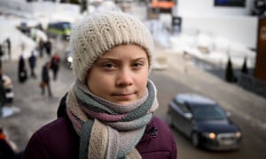 Swedish youth climate activist Greta Thunberg
