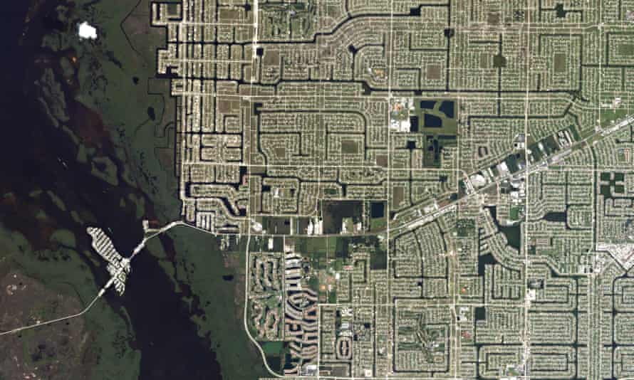 Cape Coral, Florida, home to more canals than any other city in the world.
