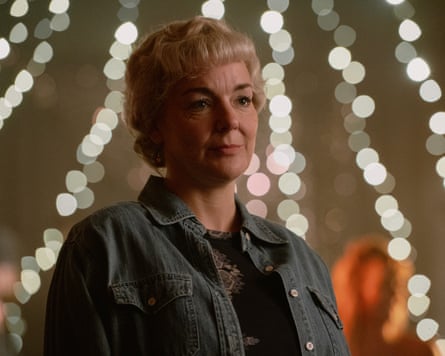 Sheridan Smith with short blonde hair and a serious, determined expression, portraying campaigner Ann Ming in a scene from the ITV drama I Fought the Law.