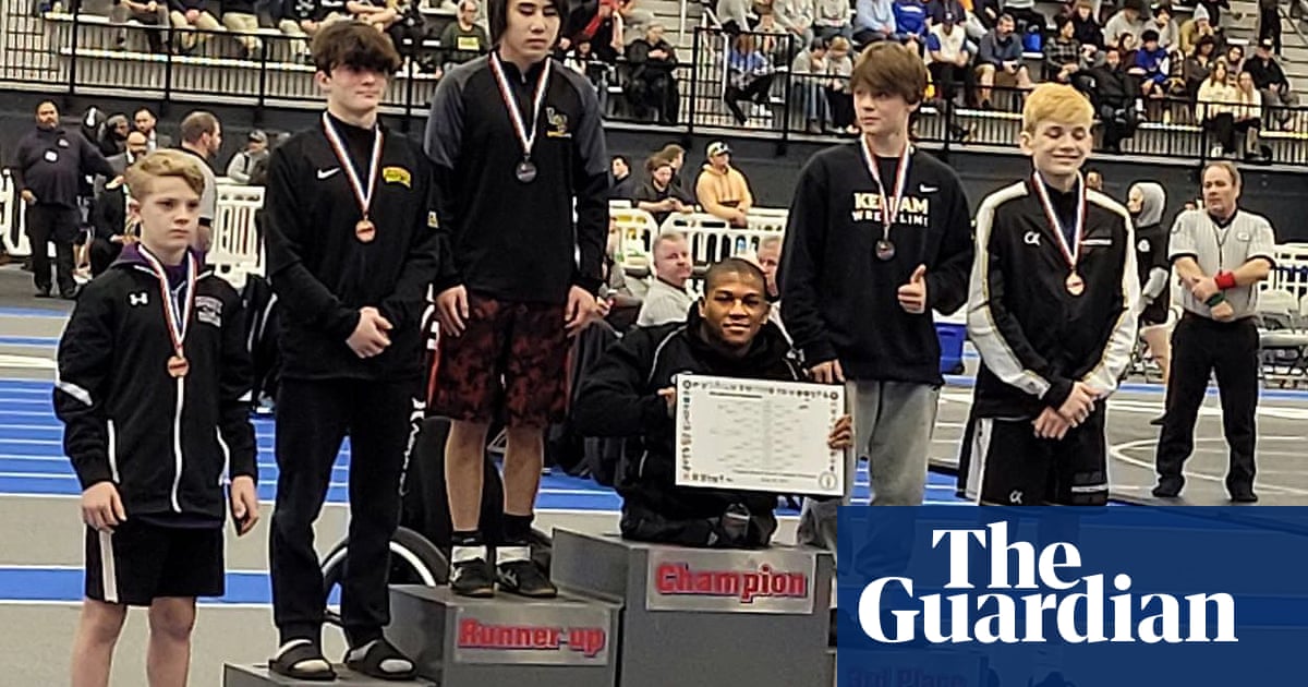 Virginia high schooler born ‘without legs’ wins state wrestling title