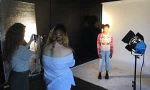 Lauren Kelly learns filming tips in the run-up to a social media camp in Los Angeles.