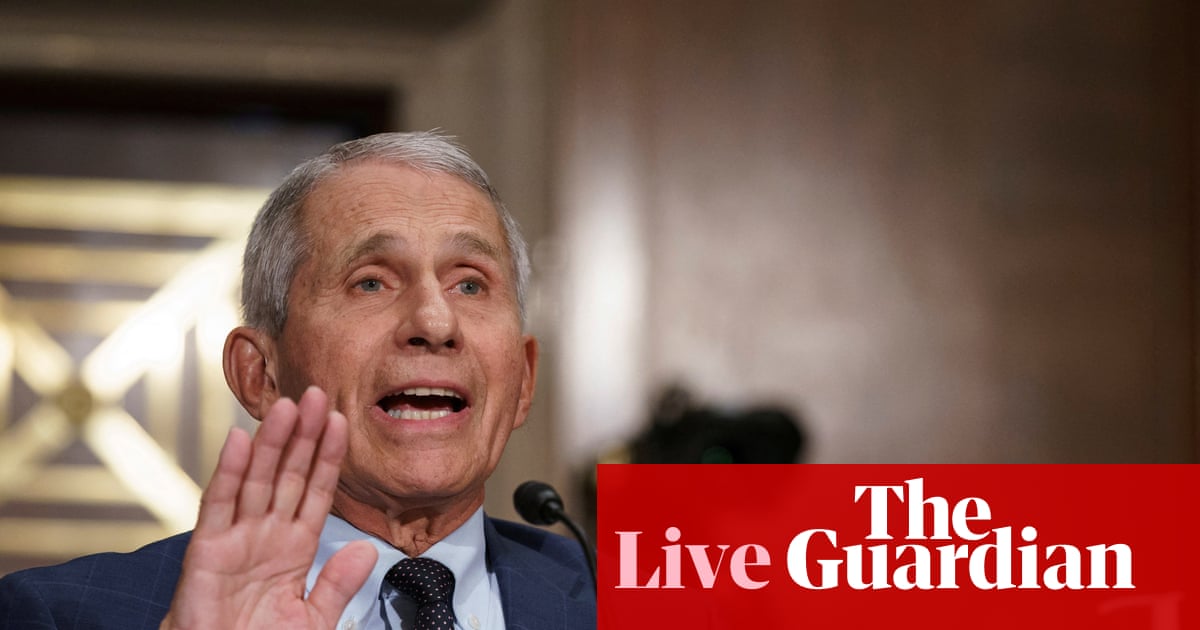Fauci to face Republican questions over Covid pandemic origins – US politics live