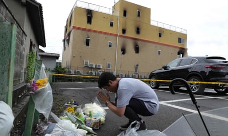 Kyoto Animation arson suspect charged with murder in Japan | Japan | The  Guardian