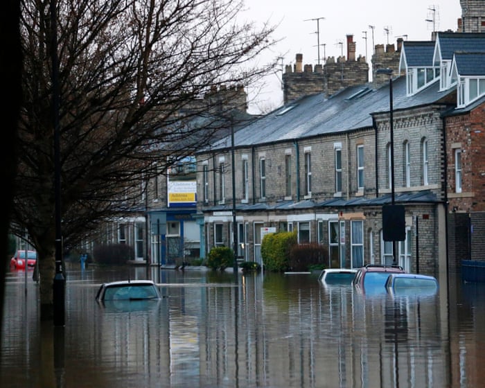Urban areas host 80% of England’s homes at high risk of flooding, study finds