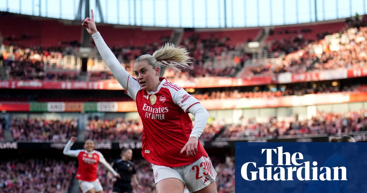 Alessia Russo’s rapid fire hat-trick sinks Tottenham and sends Arsenal second in WSL