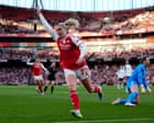 Alessia Russo’s rapid fire hat-trick sinks Tottenham and sends Arsenal second in WSL