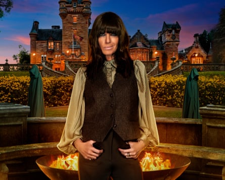 Claudia Winkleman in series four of The Traitors