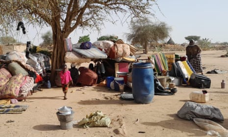 Sudanese refugees make camp in Chad this week after fleeing the fighting at home. Up to 270,000 are expected in Chad and South Sudan.