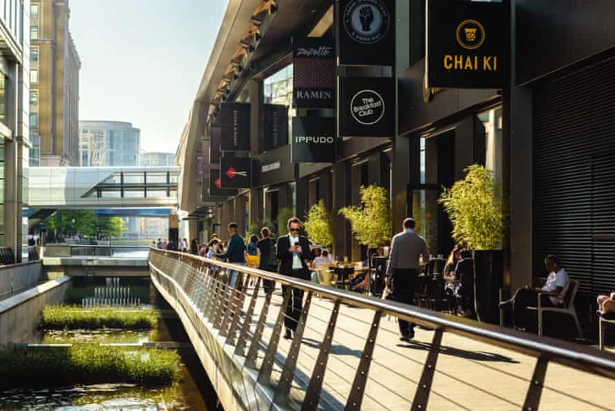 Restaurants in Crossrail Place