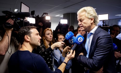 Geert Wilders in The Hague, Netherlands, November 2023