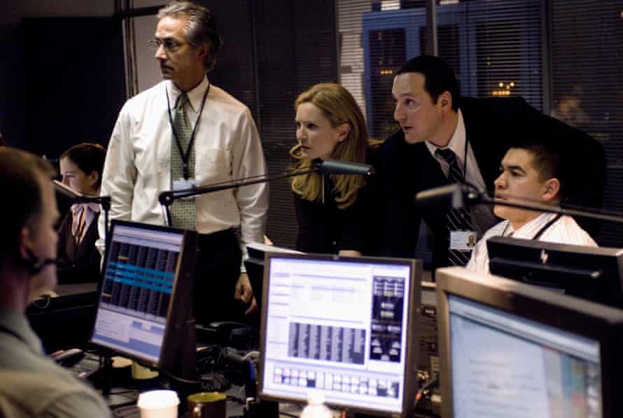 As CIA handler Pamela Landy in the blockbuster... The Bourne Ultimatum.
