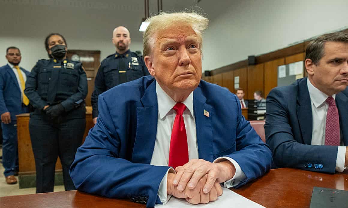 Donald Trump in court