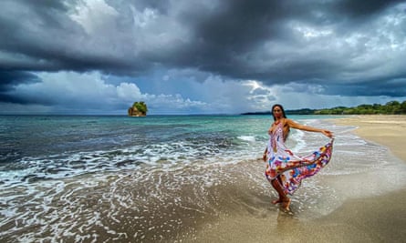 Davia Shannon in Costa Rica.