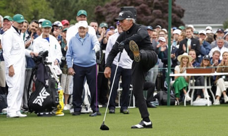 Gary Player’s stream of consciousness characterises Masters opening day | Andy Bull
