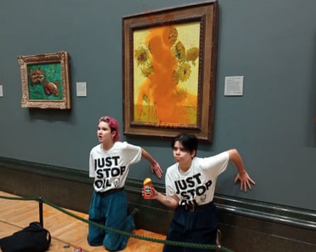 Just Stop Oil protest.