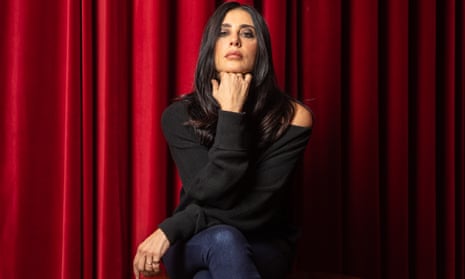 Nadine Labaki photographed at the Picture House Cinema in Central London. 