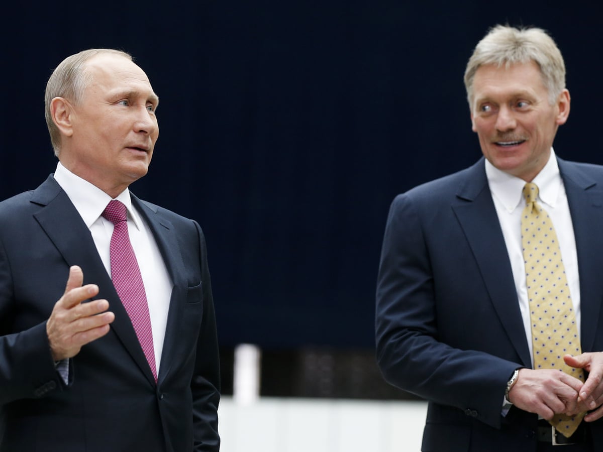 Vladimir Putin's spokesman in hospital with coronavirus | Russia | The Guardian