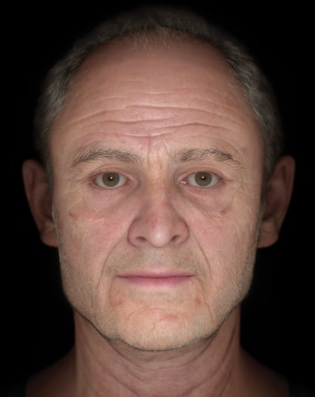 Reconstructed face of Conquest Man